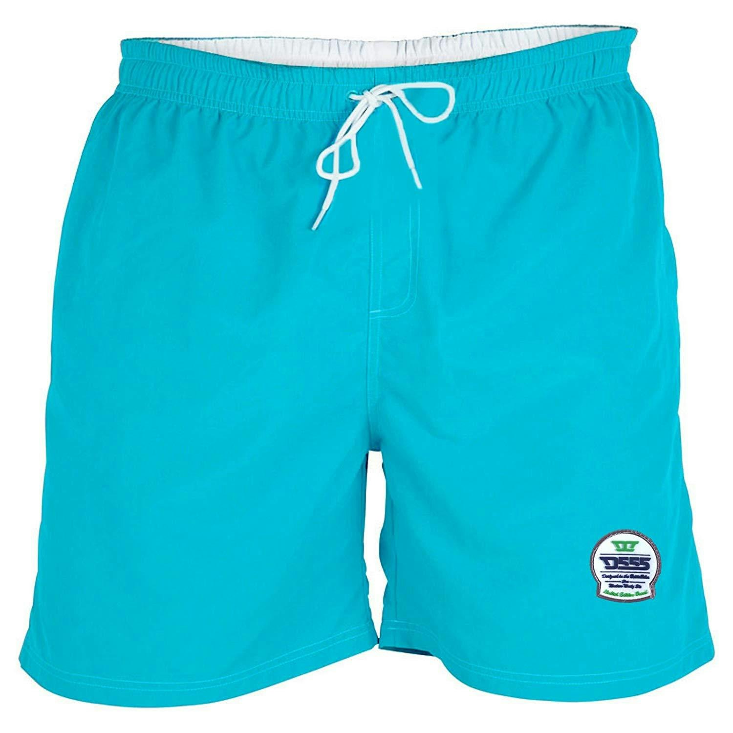 Duke Men's Blue D555 Yarrow Kingsize Swim Shorts - 7XL