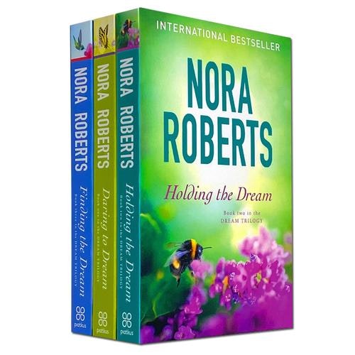Little Brown Books Nora Roberts Dream Trilogy 3 Book Set Daring To Dream, Holding The Dream, Finding The Dream