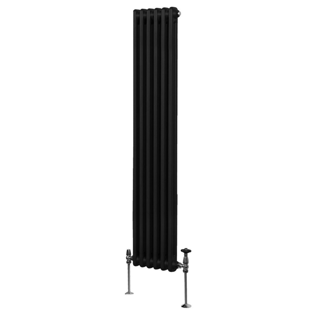 Monstershop Black Traditional 2 Column Radiator - 1800 X 292Mm