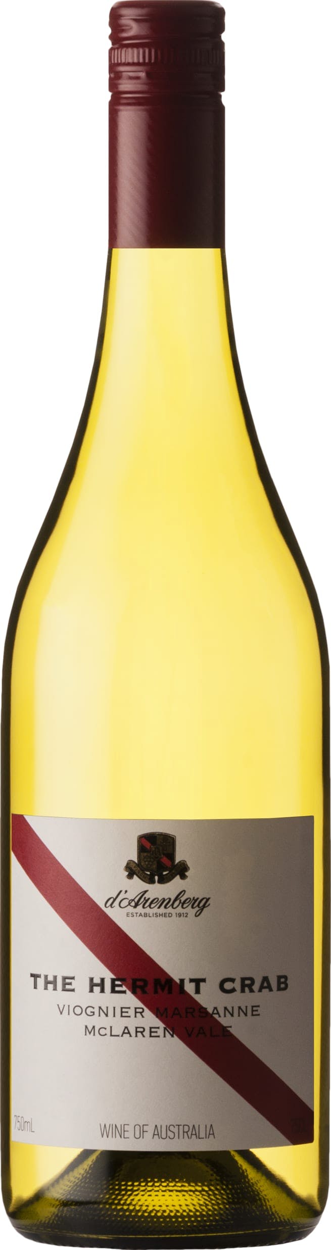 Various Wine White/Peach D Arenberg The Hermit Crab Viognier-Marsanne 2024 75Cl - Pack Of 6