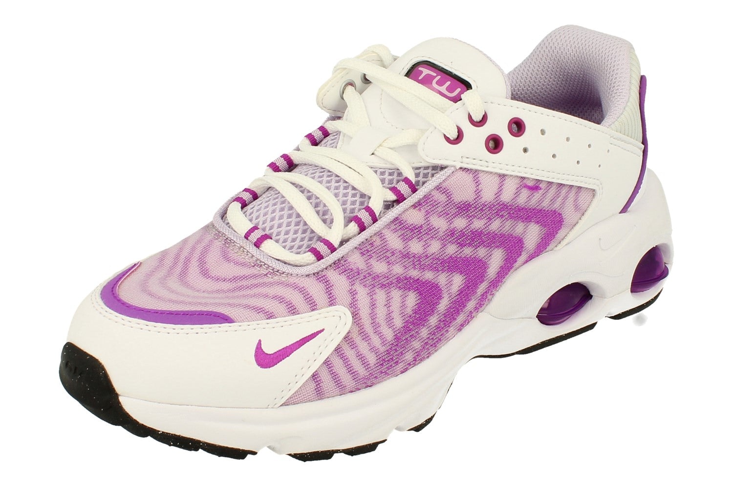 Nike White/Purple Air Max Tw Gs Dq0296 101 - Uk 6 | Us 6.5Y | Eu 39