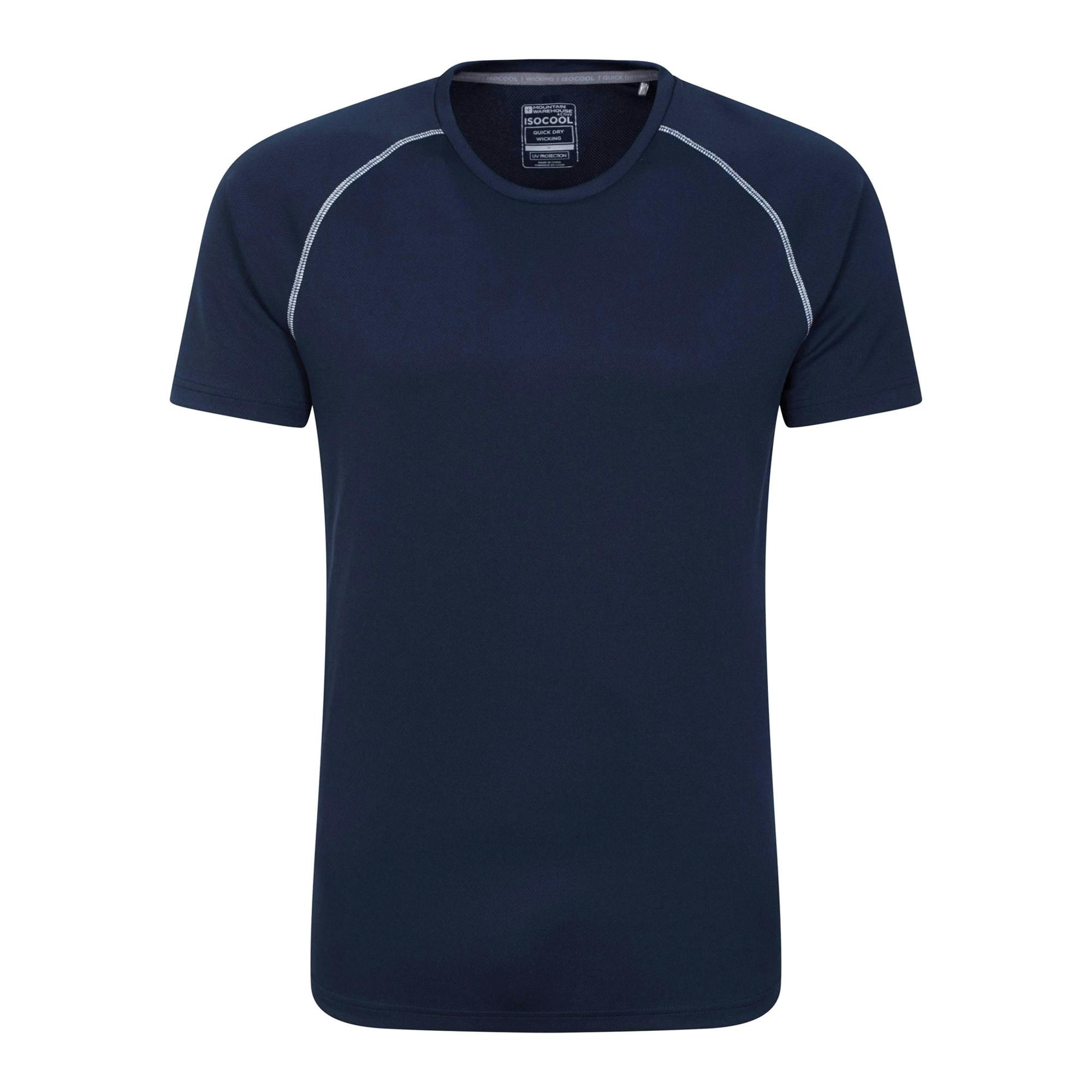Mountain Warehouse Men's Endurance Breathable T-Shirt - Navy