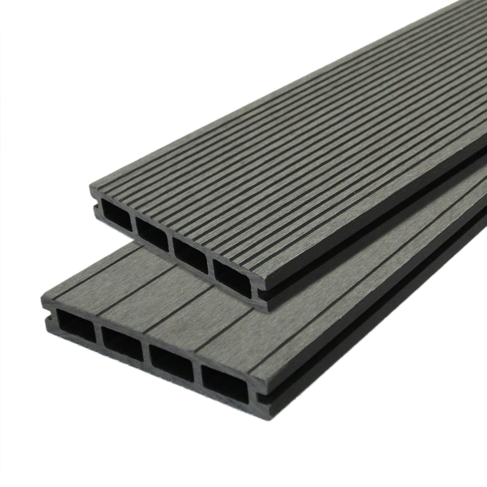 Rackhams Grey Jardí Composite Decking - 10 Sqm - Castle