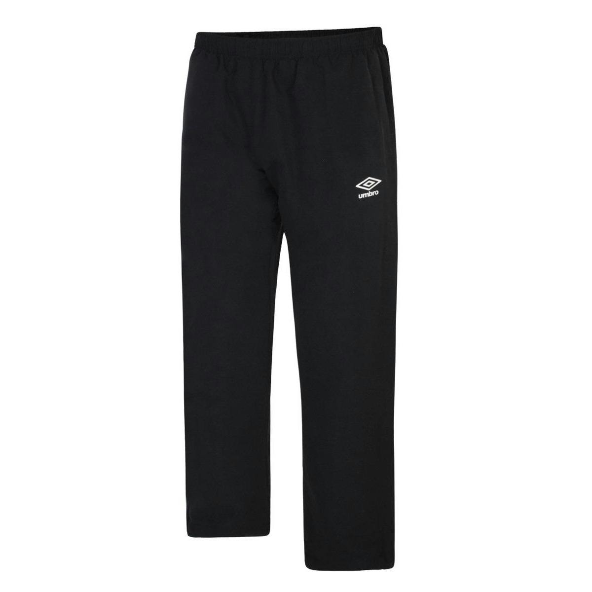 Umbro Black Kids Rugby Jogging Bottoms - 13 Years - 100% Polyester