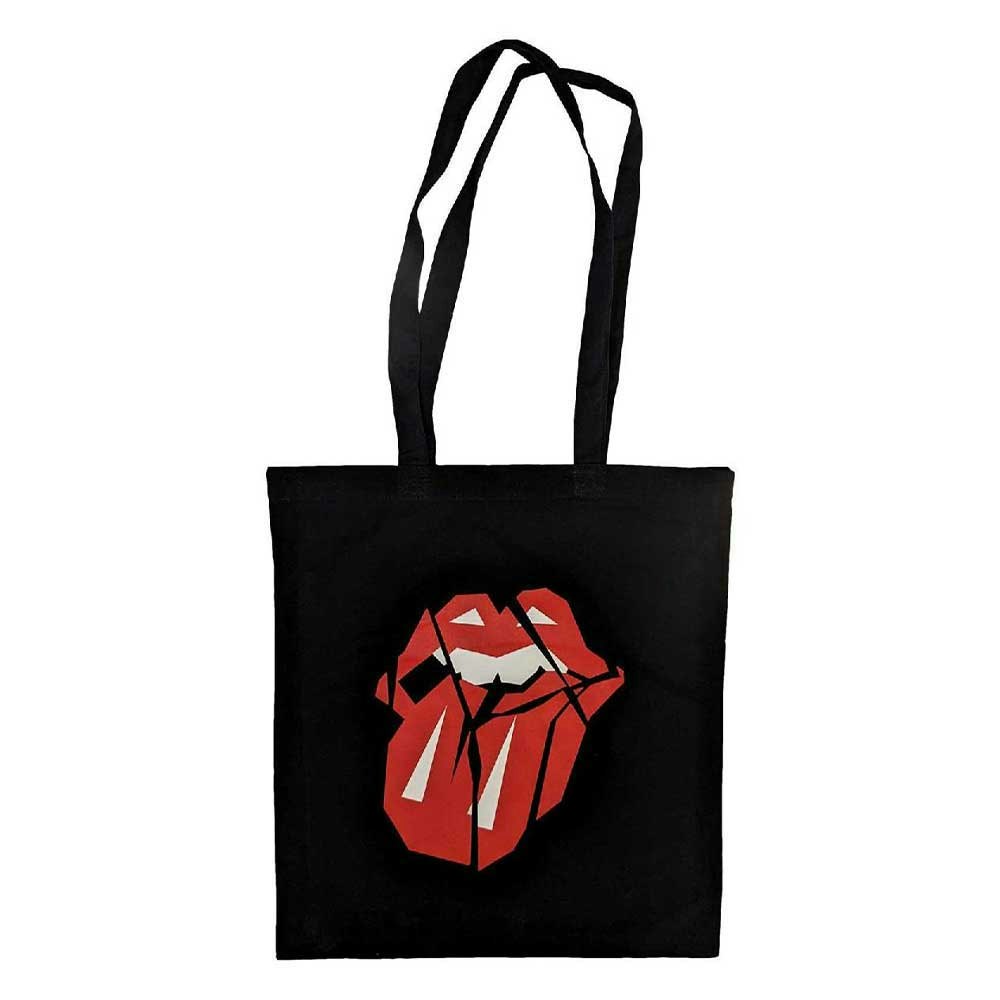 Paradiso Clothing Black The Rolling Stones Hackney Diamonds Shards Tote Bag