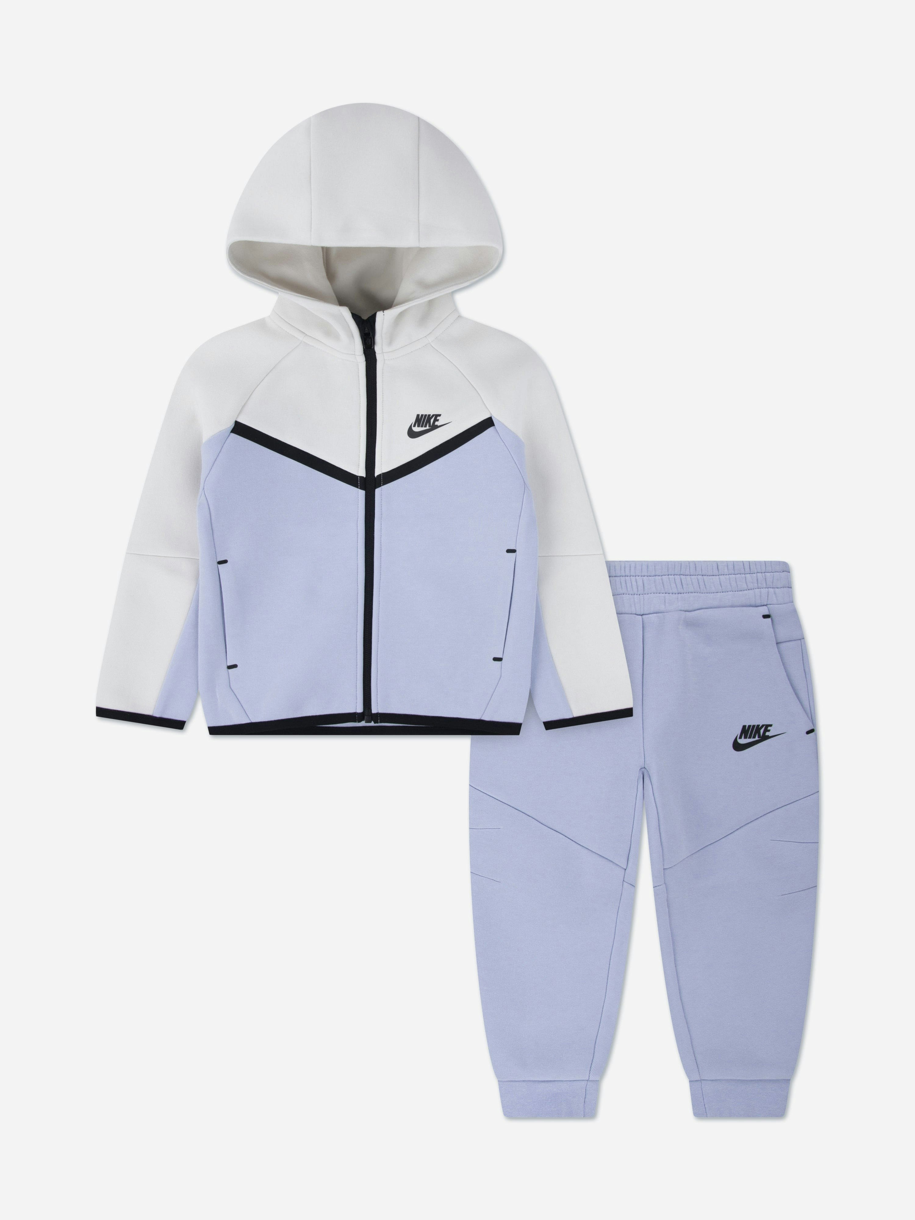 Nike Unisex Kids Blue Kids Nsw Tech Fleece Tracksuit In - 24 Months