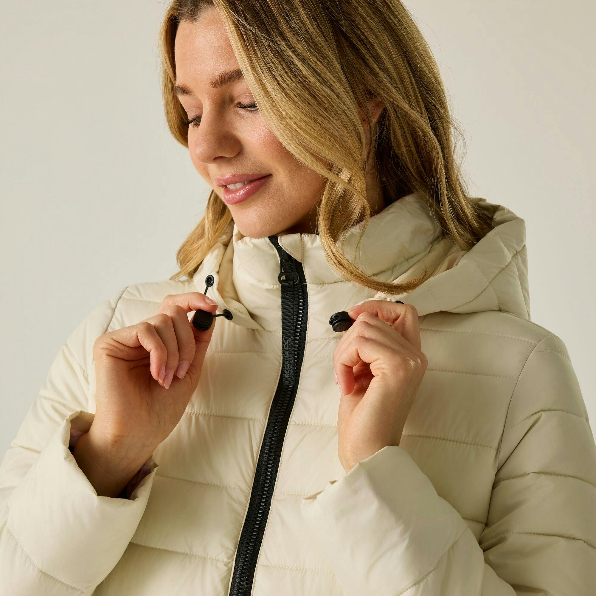 Regatta Women's Light / Amara Padded Jacket - Vanilla - 20 Uk - Vanilla - 100% Mixed