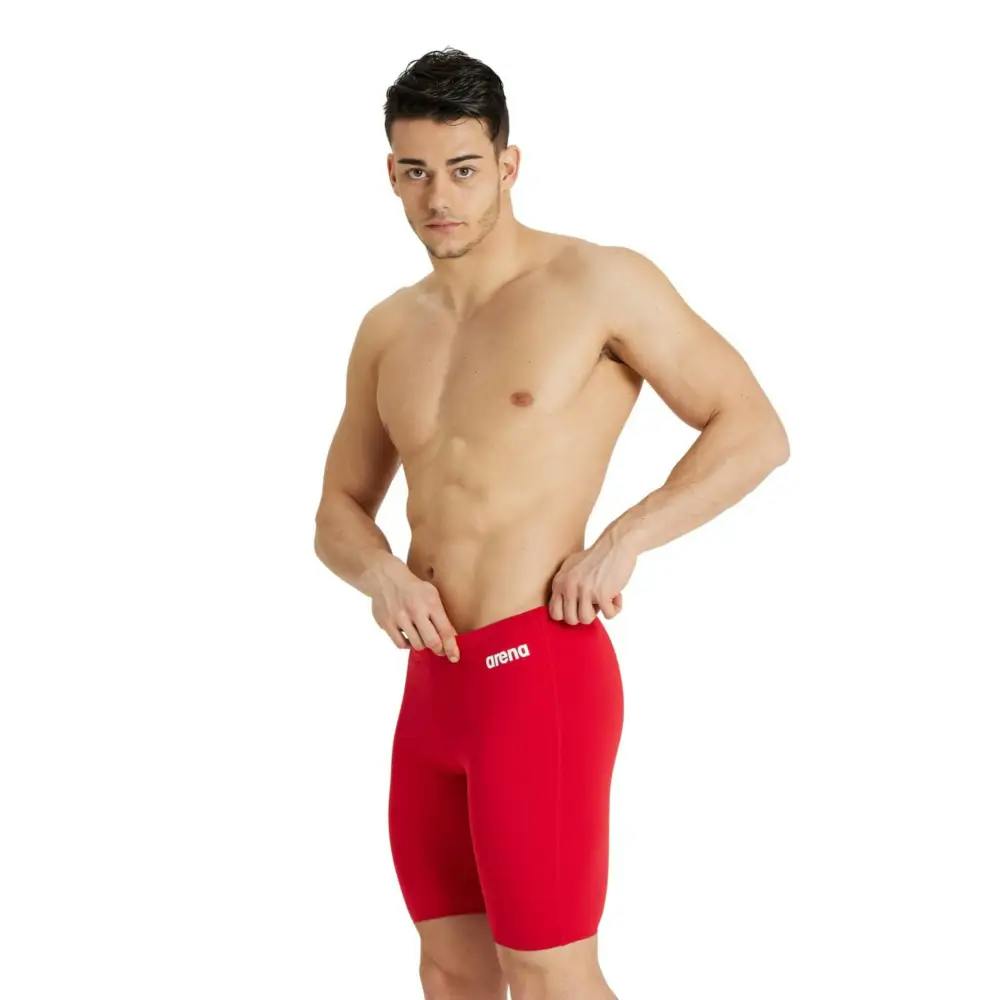 Arena Red/White Team Solid Swim Jammer - Uk Size 34