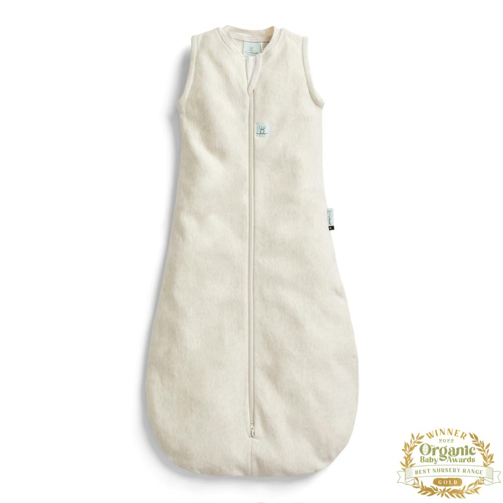 Ergopouch - Organic All Year Jersey Sleeping Bag - Oatmeal - 1.0 Tog - 08-24M