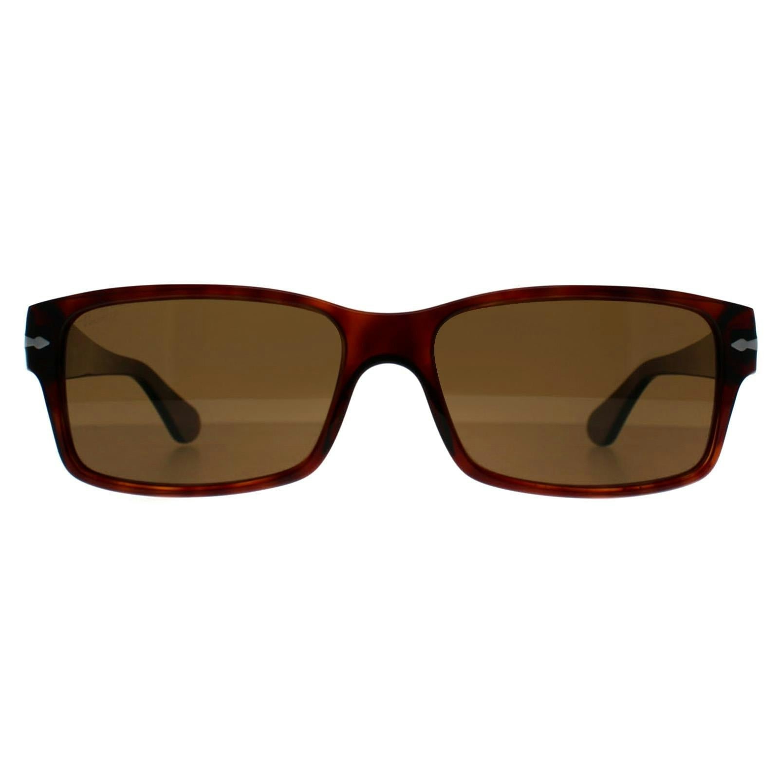 Persol Classic Sunglasses With Polarized Lenses - Unisex - Sunglasses - Brown - 58 Mm - Accessories - Image 6