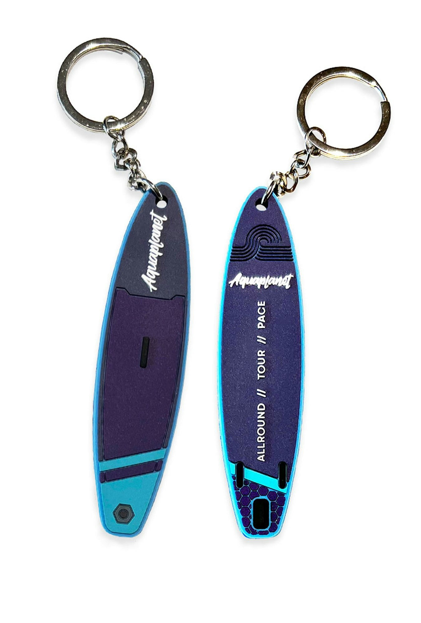 Aquaplanet Mini Paddle Board Keyrings - Pace-Teal/Midnight