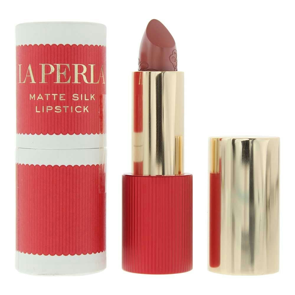 La Perla Matte Silk Lipstick 3.5G - 101 Nude Red - Image 6