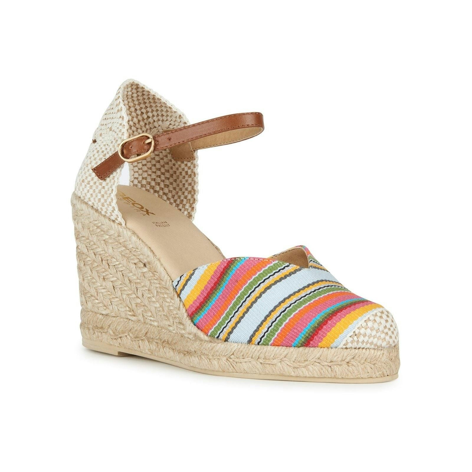 Geox Women's D Gelsa A Sandals - Camel - Size 6