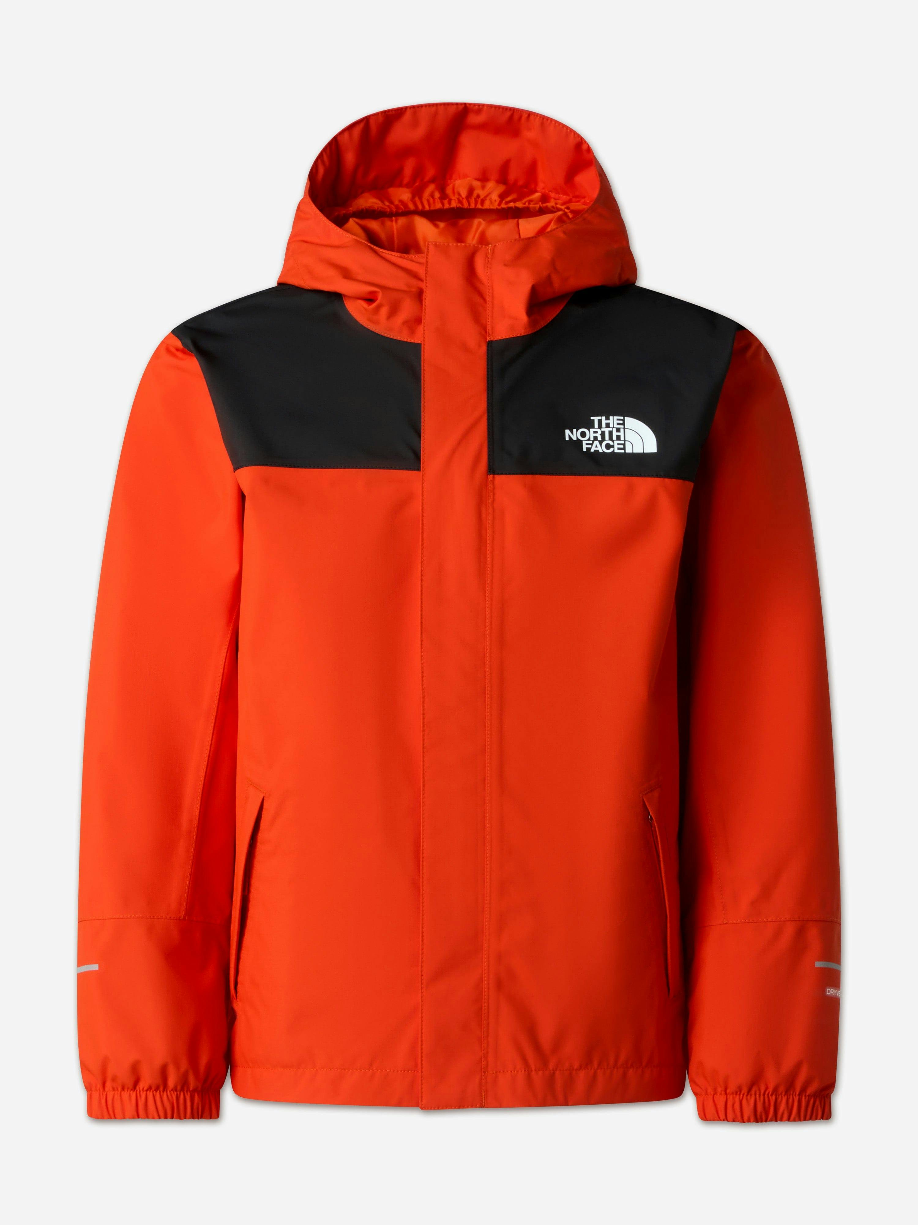 The North Face Boys Red Antora Rain Jacket In - 7 - 8 Yrs