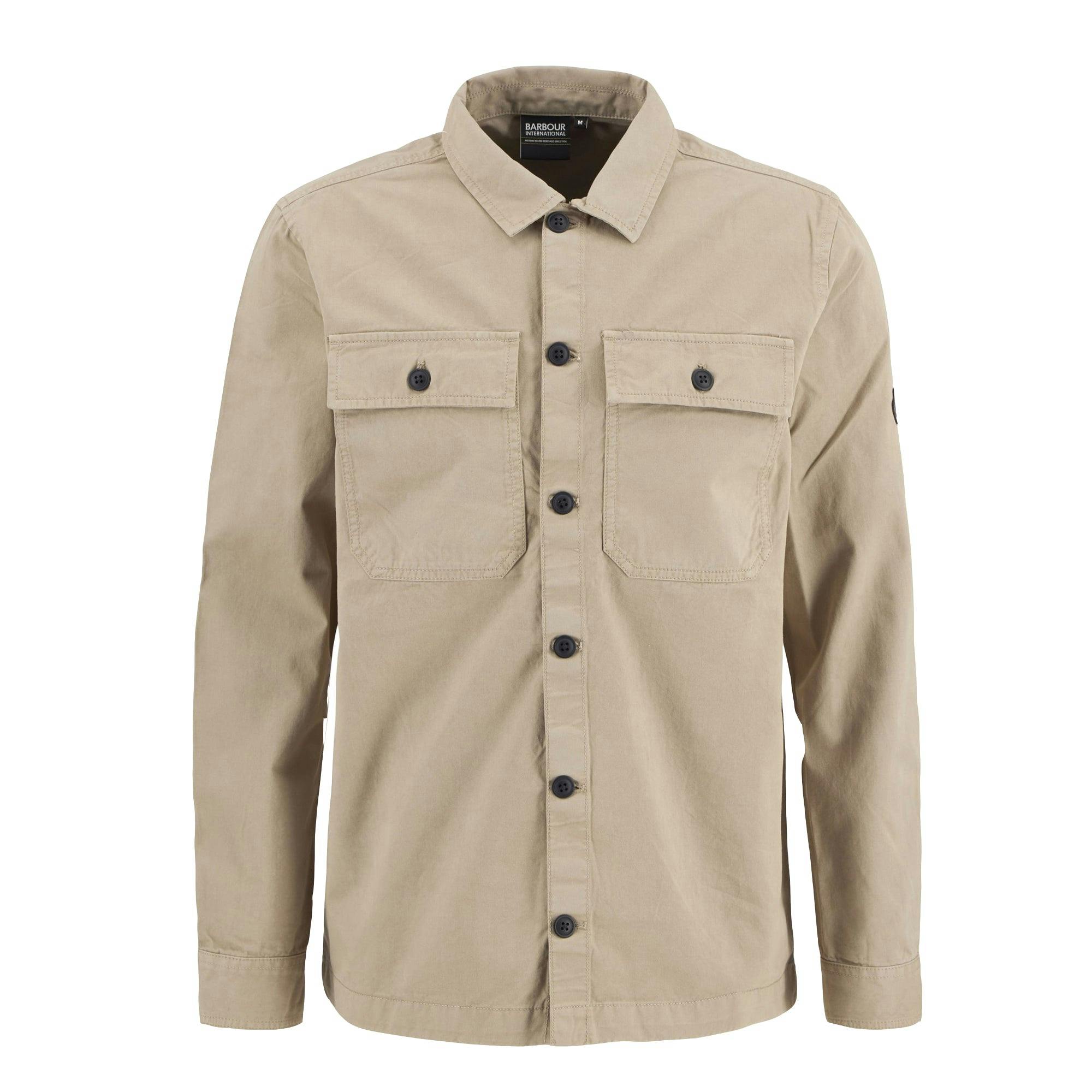 Barbour International Arlo Overshirt Coriander - M