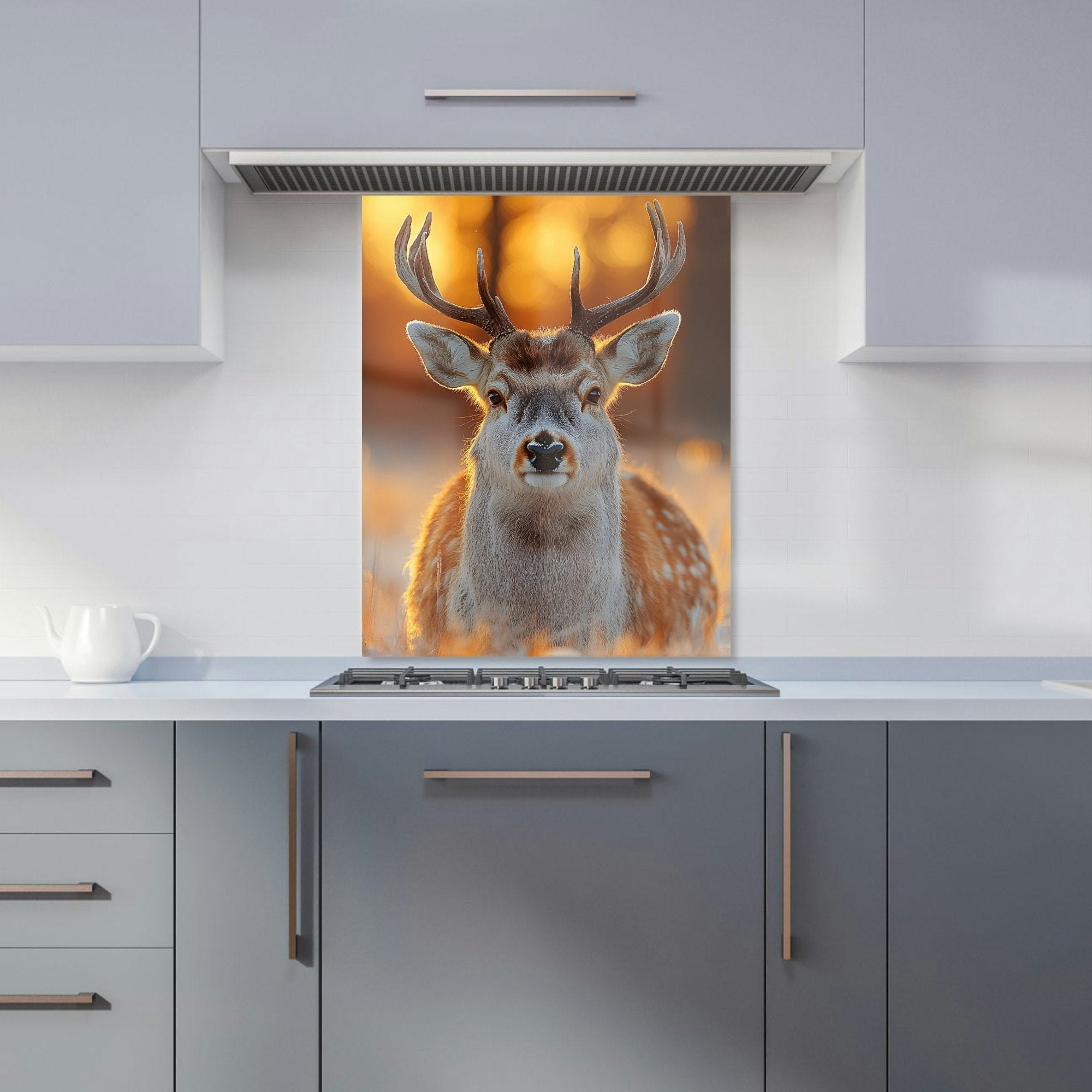 Rackhams Deer Kitchen Splashback - W600mm X H750mm