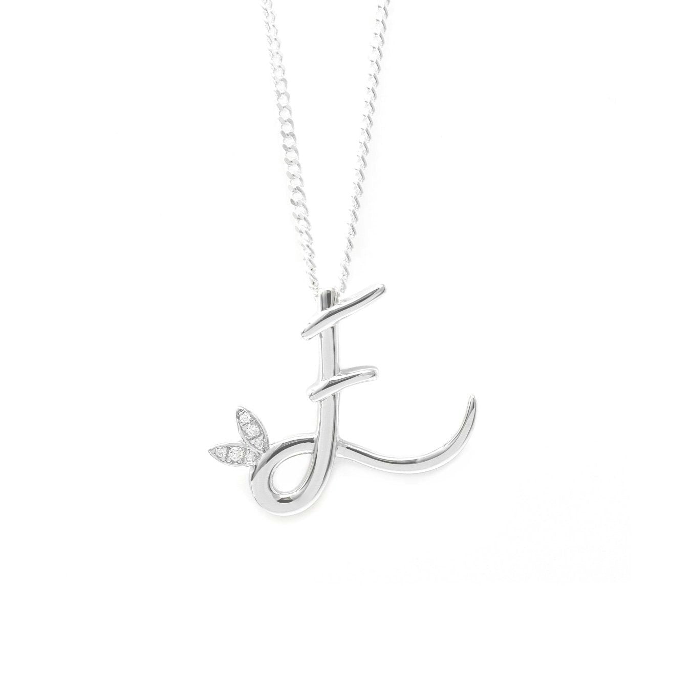 Say It With Winged Initial Necklace, E, Men - Image 2