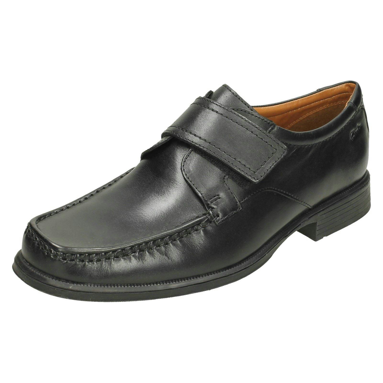 Clarks Men's Black Smart Moccasins Huckley Roll - Uk 8.5