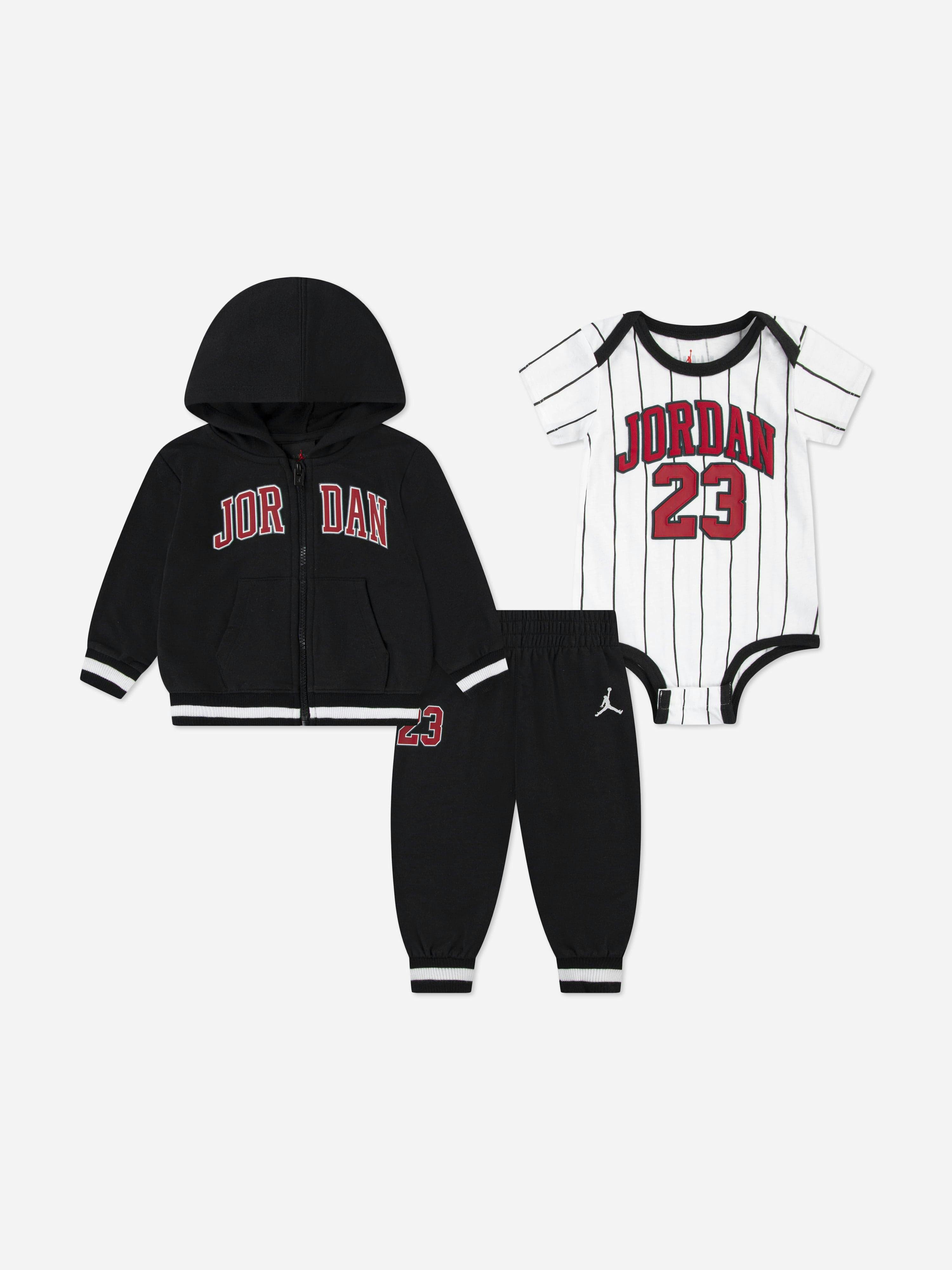Jordan Women's Black Baby Mj 23 Tracksuit Set In - 24 Mths