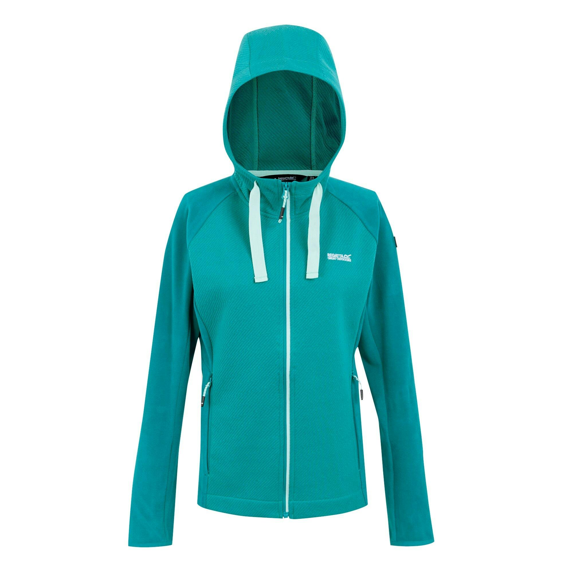 Regatta Women's Vatana Full Zip Fleece Jacket - Ivy Moss - 16 Uk - Ivy Moss - 100% Mixed