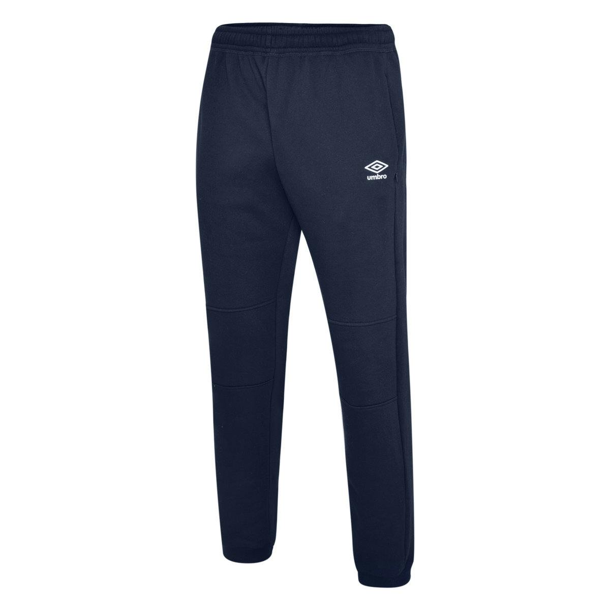 Umbro Men's White Club Leisure Jogging Bottoms - Navy/ - 3XL - Navy/ - 70% Cotton/30% Polyester