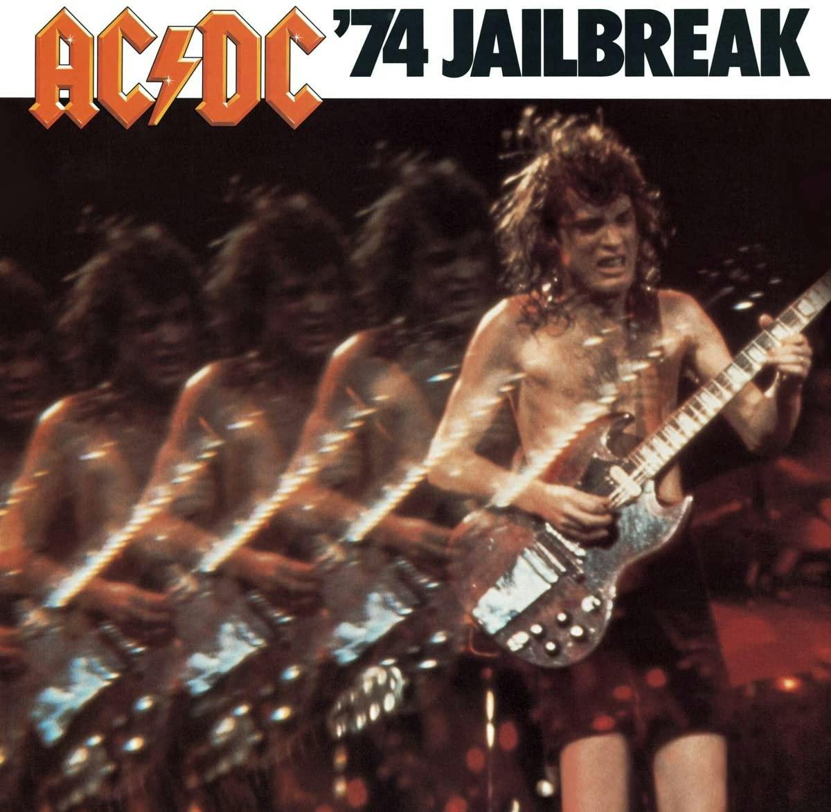 Eyesore Merch Black Ac/Dc '74 Jailbreak' Ep Vinyl
