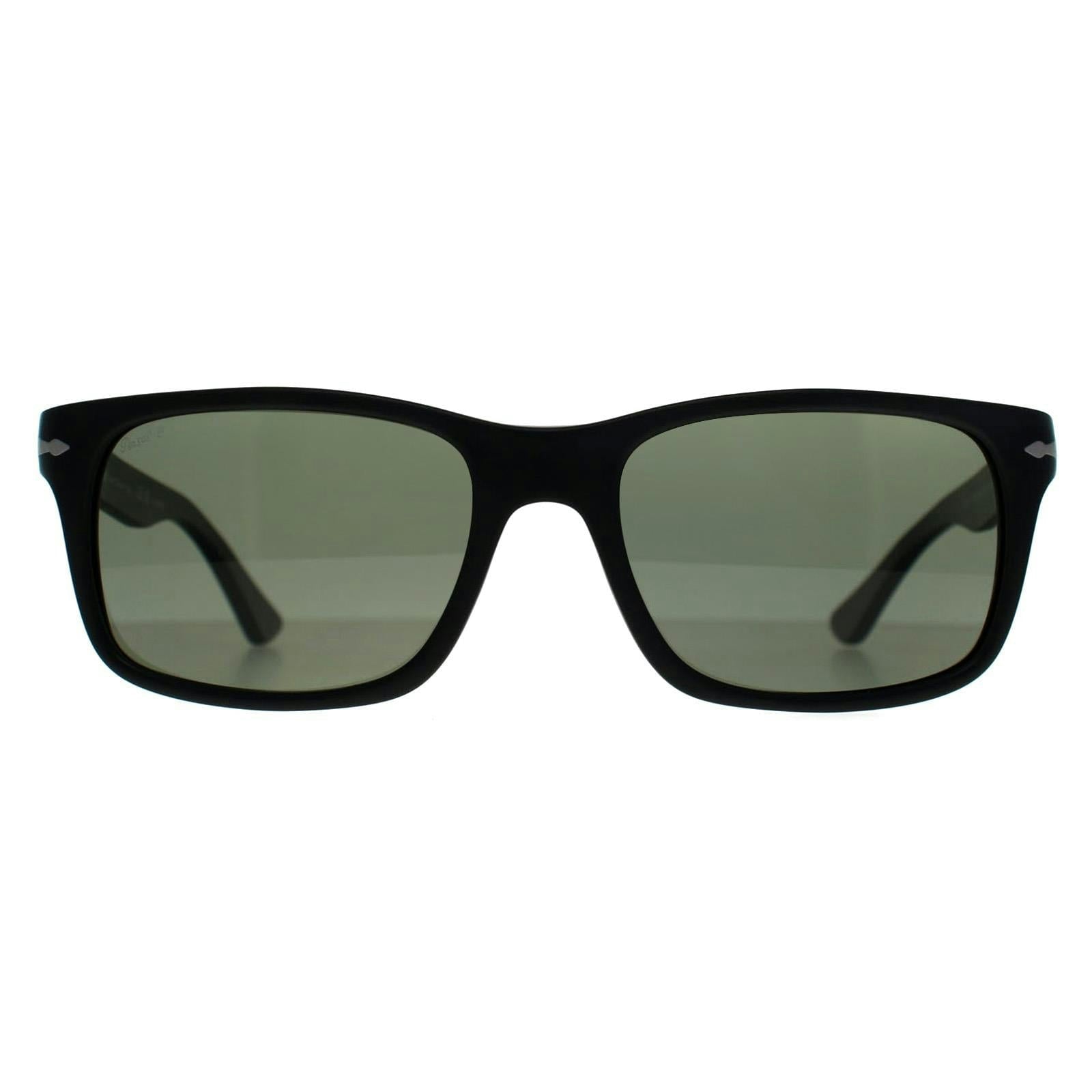 Persol Black Antique/Grey Polarized Sunglasses - Male - Sunglasses - Black - 58 Mm - Accessories - Image 5
