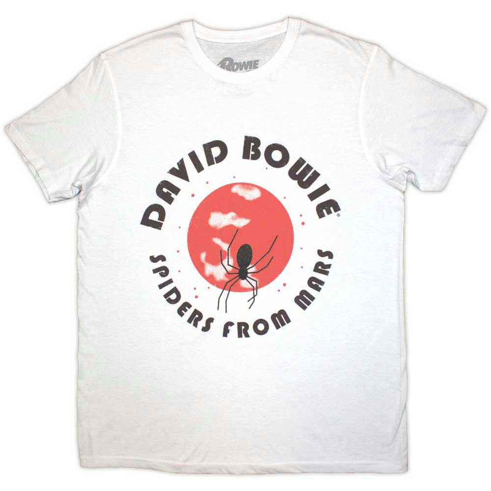 Paradiso Clothing Unisex Black David Bowie Spiders From Mars T Shirt - Xl