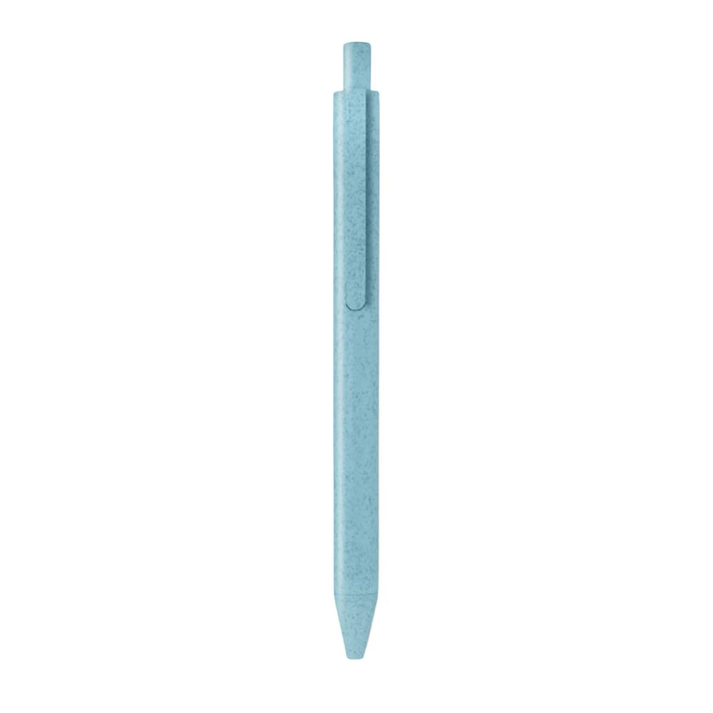 Midocean Blue Pecas Wheat Straw Ballpoint Pen - 14Cm X 1Cm