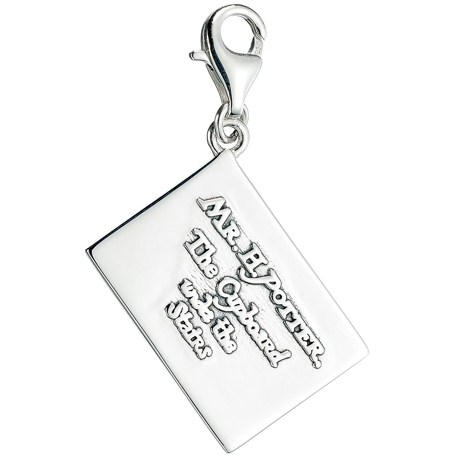 The Carat Shop Silver Harry Potter Sterling Hogwarts Acceptance Letter Clip On Charm