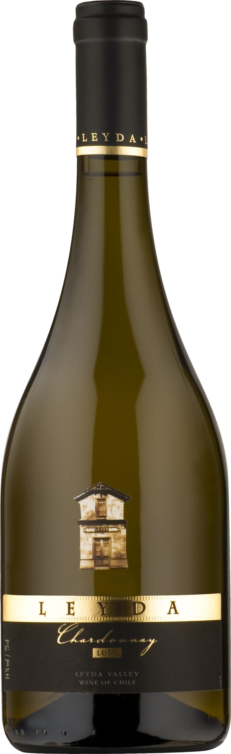 Various Wine White/Golden Vina Leyda Chardonnay Lot 5 2023 75Cl - Pack Of 6
