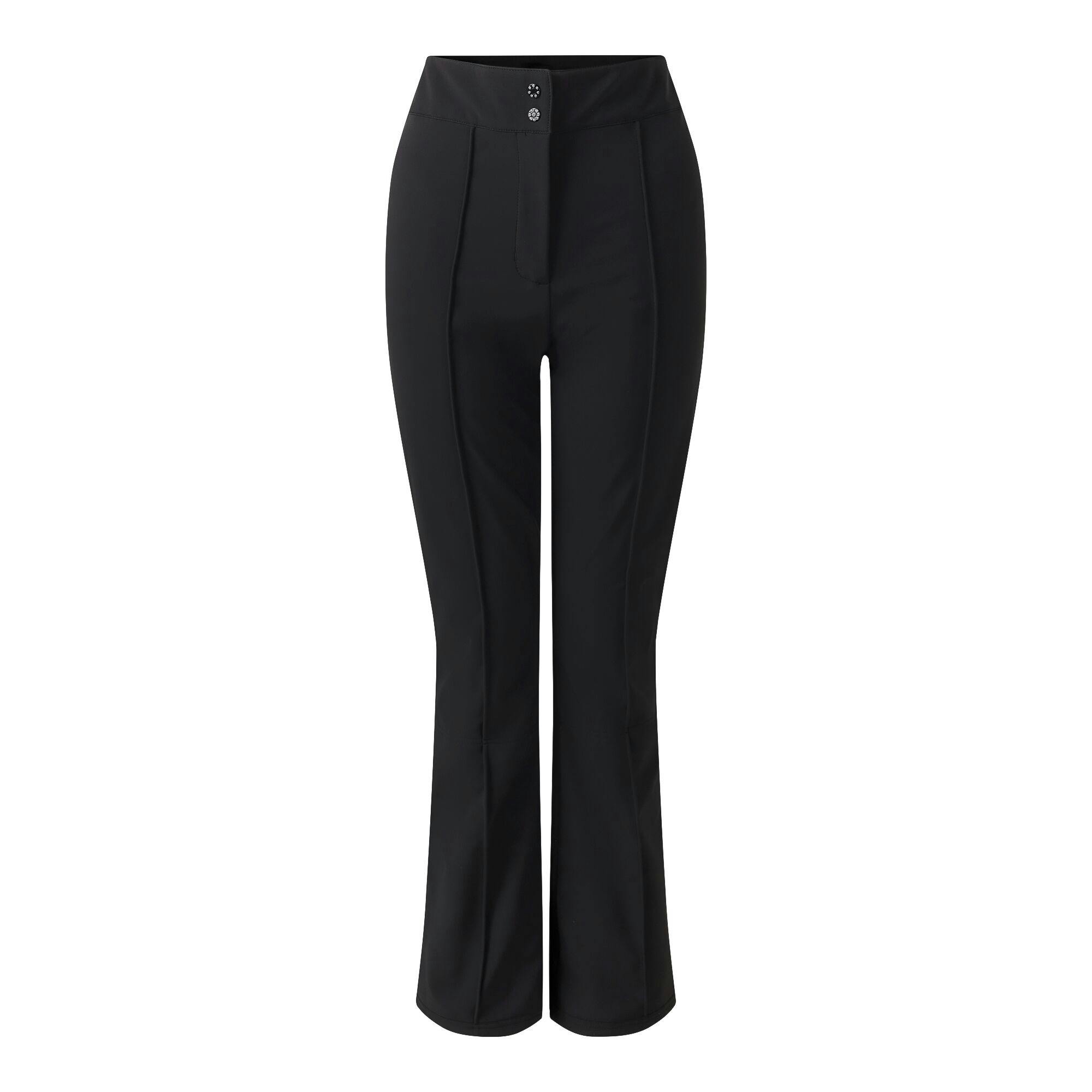 Dare 2B Women's Black Glide Ski Trousers - 8 Uk - 92% Recycled Polyester/8% Elastane