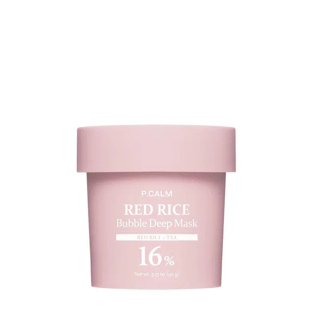 Joom P.calm Unisex Gray [P.calm] Red Rice Bubble Deep Mask 90G - Image 3
