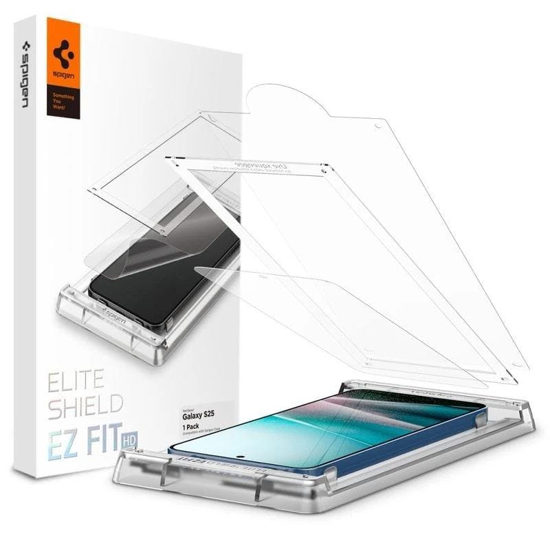 Spigen Elite Shield Ex Fit Hd For Samsung Galaxy S25 6.2" - Afl09091