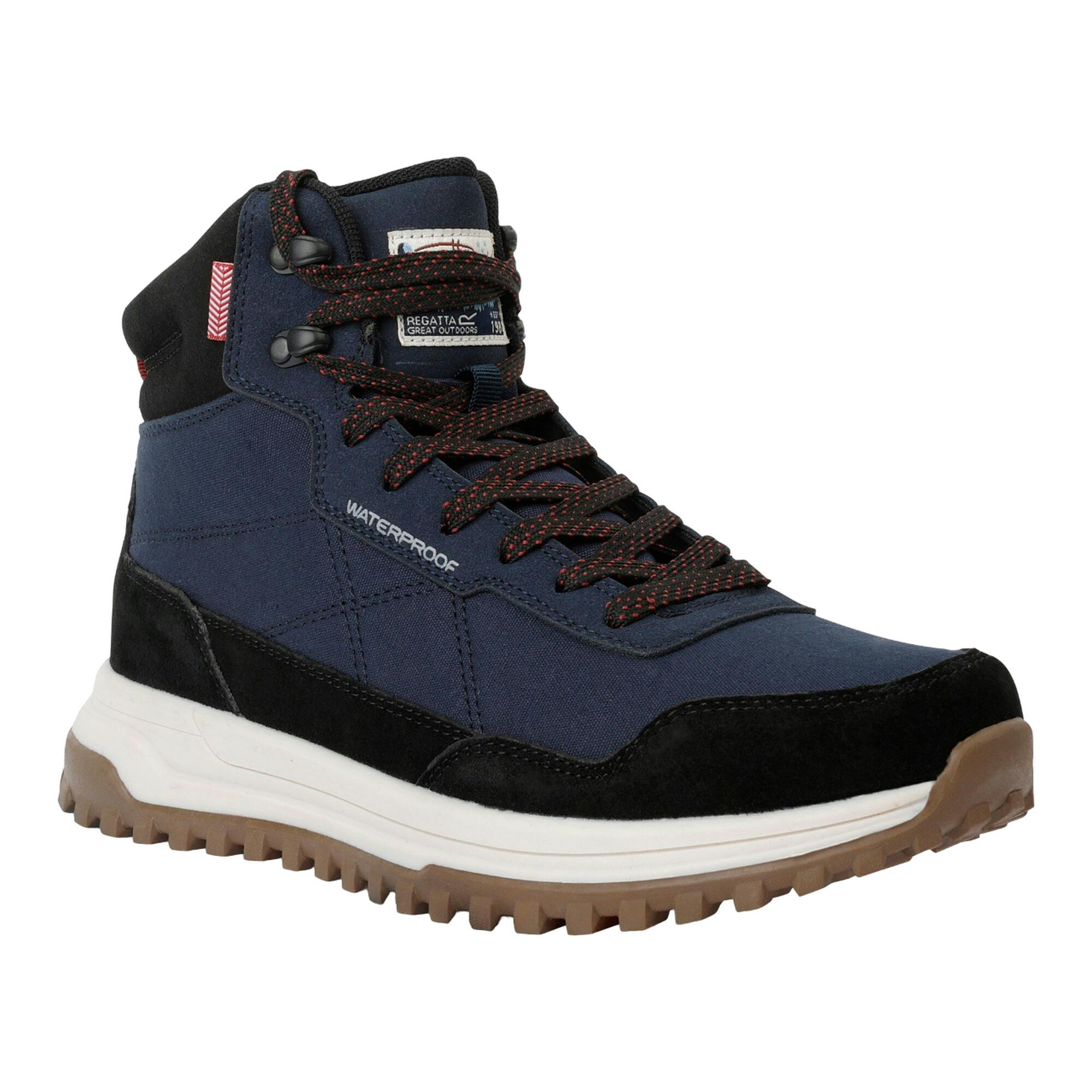 Regatta Men's Black Mayfield Suede Walking Boots - Navy/ - 7 Uk - Navy/ - 100% Mixed