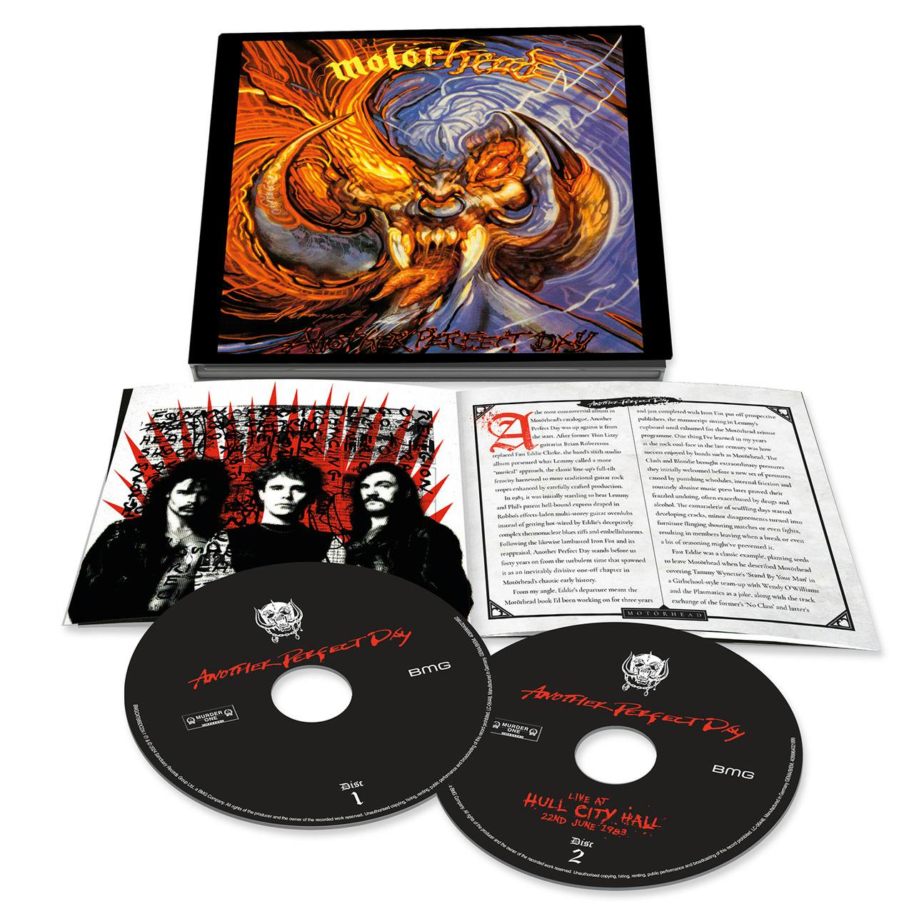 Eyesore Merch Motorhead 'Another Perfect Day' (Remastered) 2Cd Digisleeve
