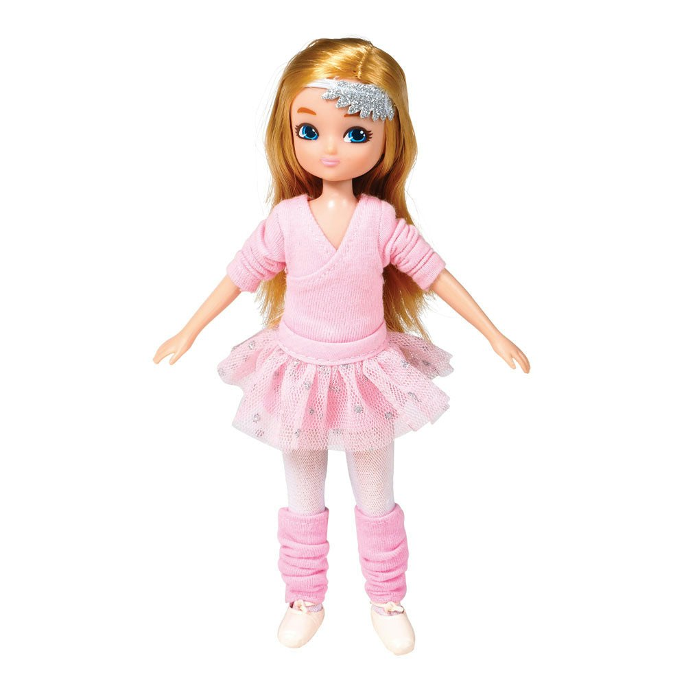 Lottie Doll Boys Pink Lottie Dolls Ballet Class Doll With Tutu Outfit, Tall 18Cm