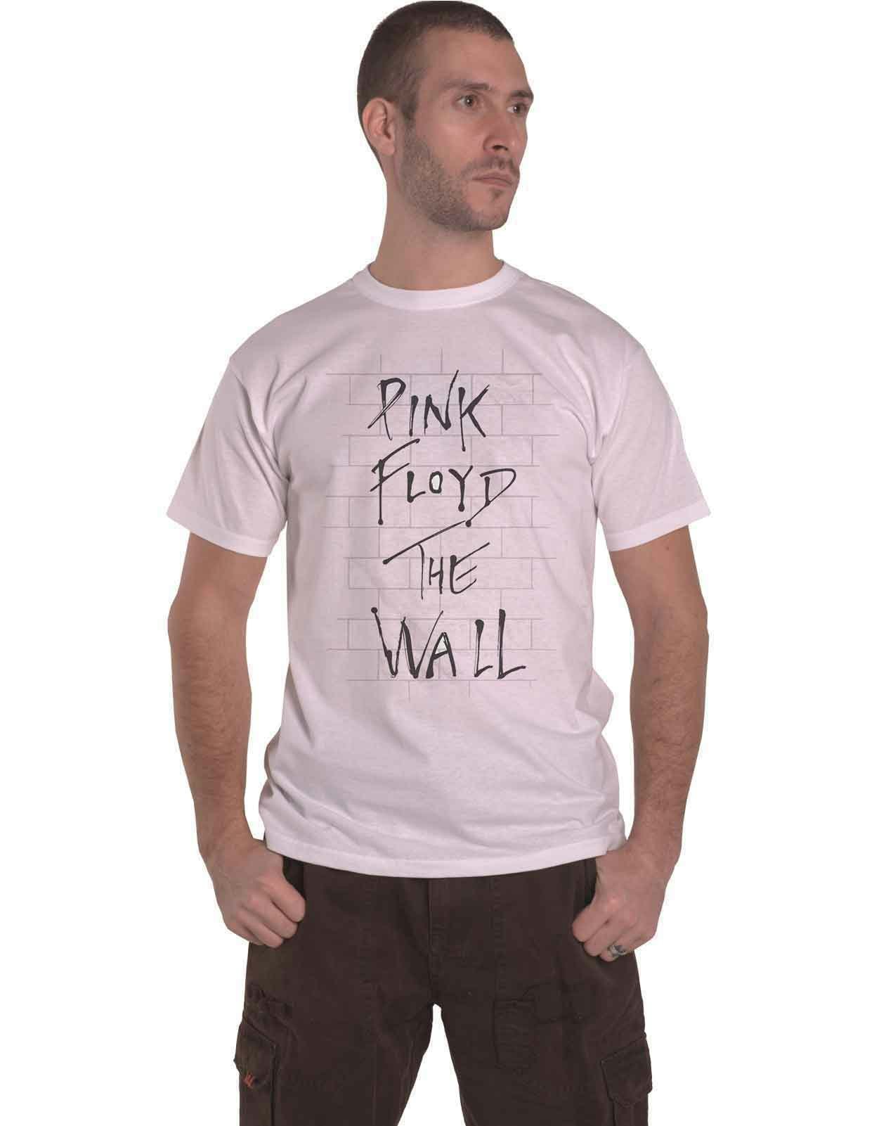 Paradiso Clothing Unisex Pink Floyd The Wall And Logo T Shirt - Xl