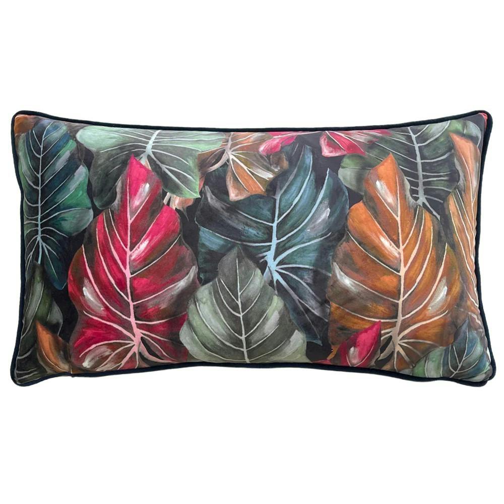 Rackhams Mogori Leaf Cushion Cover - Autumn - 30Cm X 50Cm - Autumn - 100% Polyester