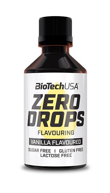 Biotechusa Zero Drops, Vanilla - 50 Ml.