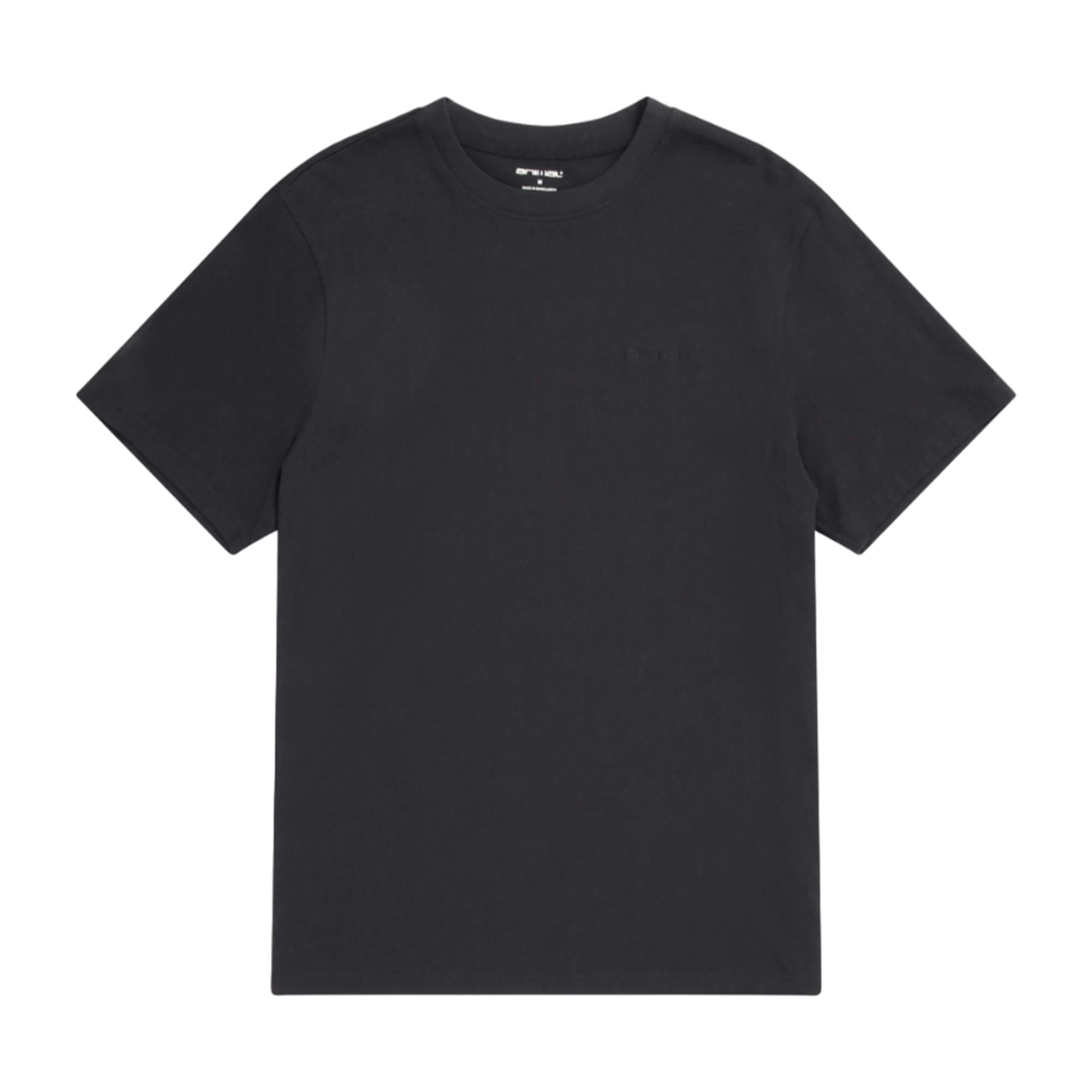 Animal Men's Black Icon Organic T-Shirt - Jet - Xs - Jet - 100% Mixed