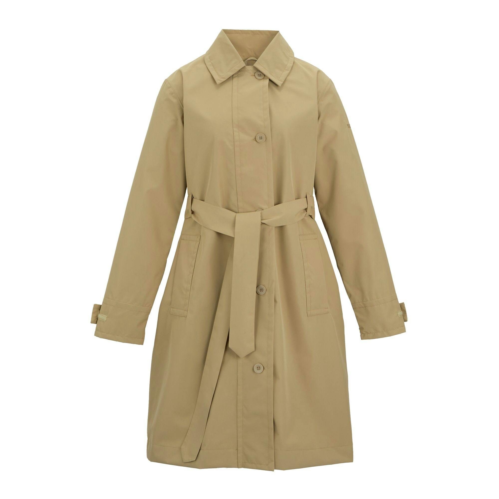 Regatta Women's Orla Kiely Flower Waterproof Jacket - Oat - 18 Uk - Oat - 100% Mixed