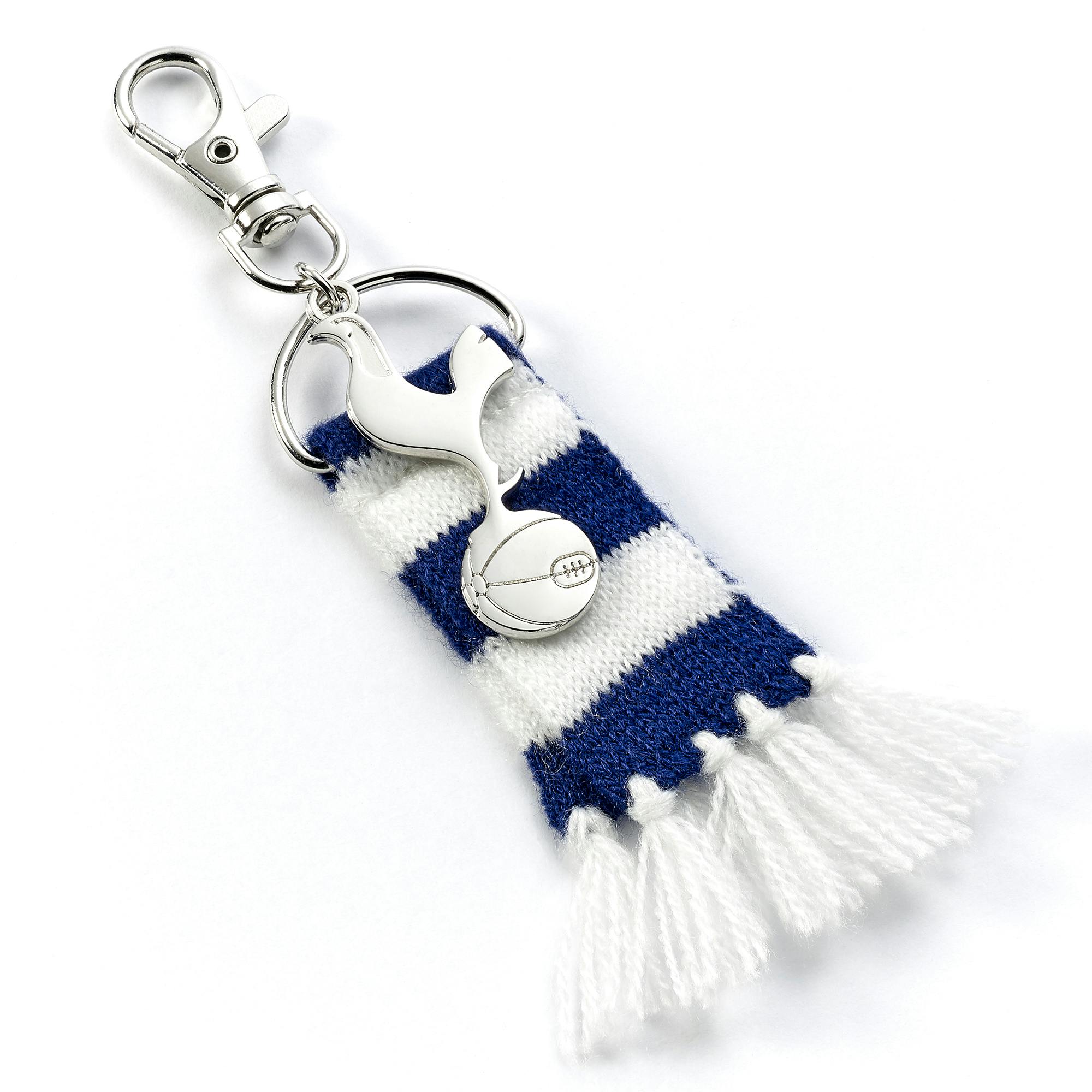 The Carat Shop Blue Tottenham Hotspur Scarf And Cockerel Backpack Hanger