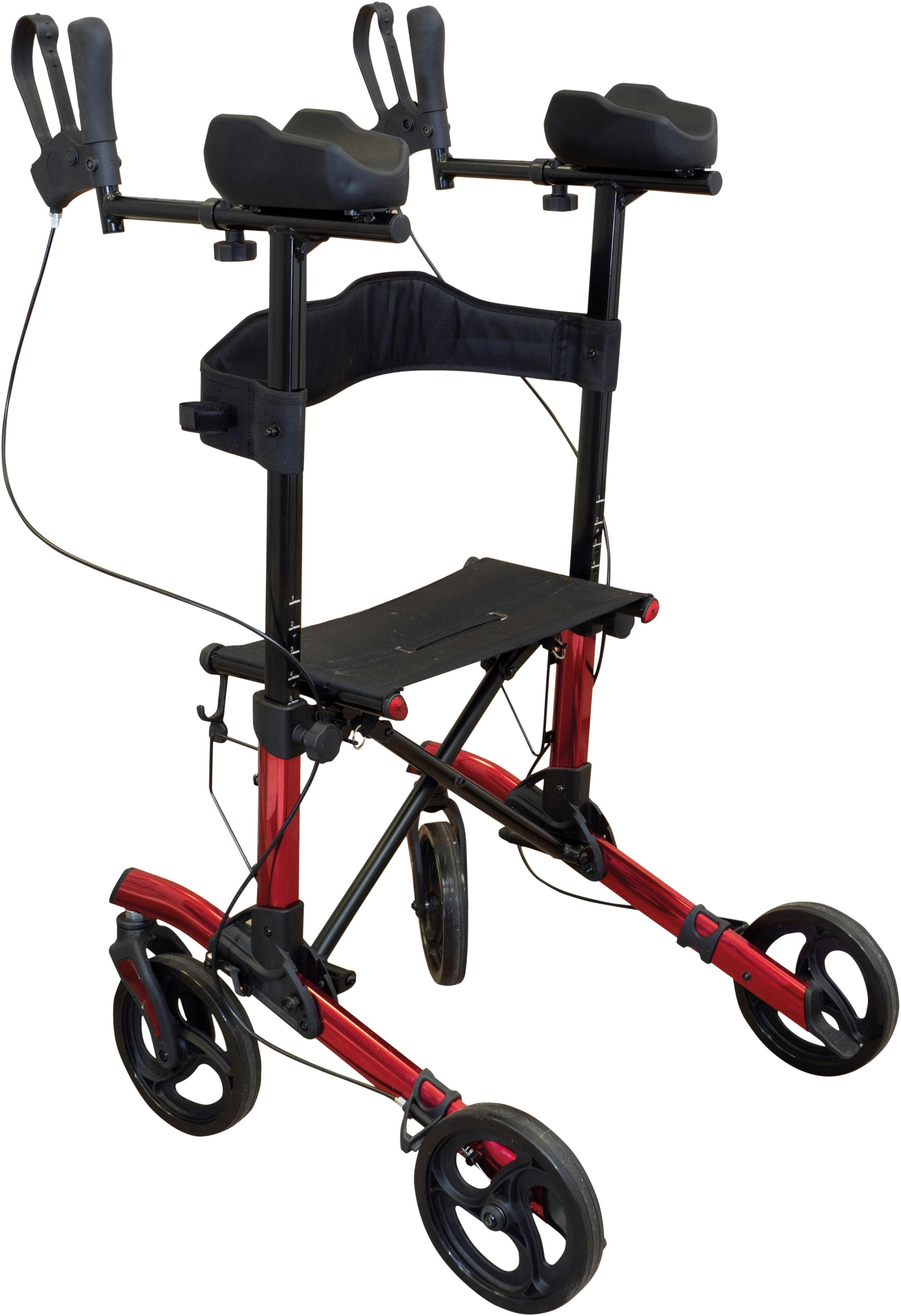 Aidapt Red Forearm Rollator