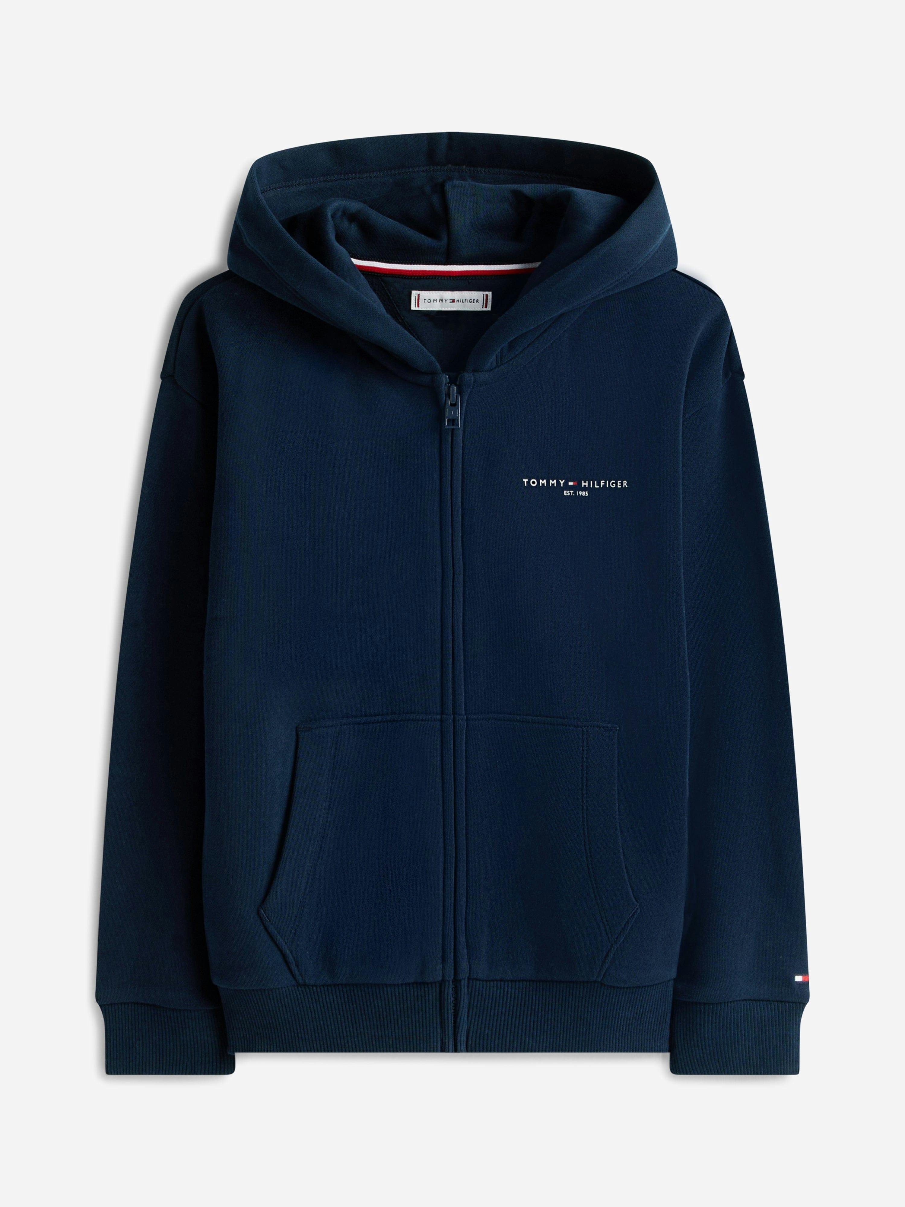 Tommy Hilfiger Boys Kids Mini Corp Zip Up Top In Navy - Navy - 12 Yrs