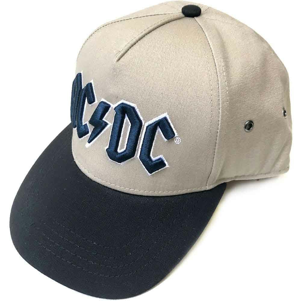 Paradiso Clothing Unisex Black Ac/Dc Acdc Classic Band Logo Sand Snapback