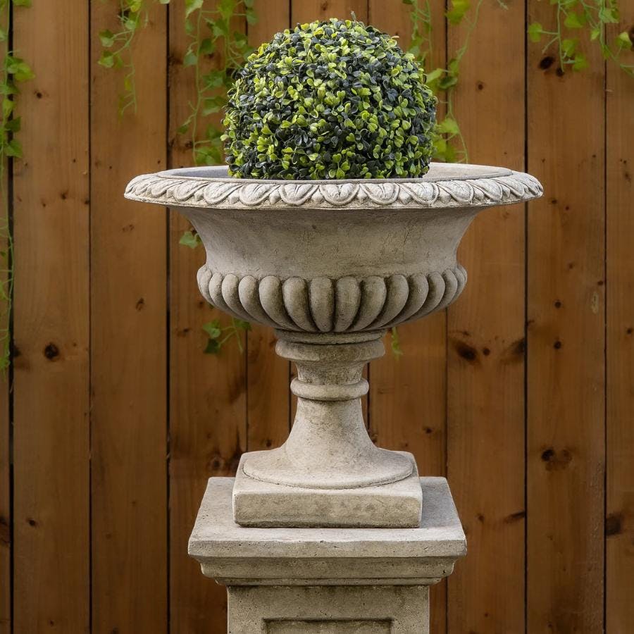Rackhams Victorian Design Stone Cast Garden Vase/Urn