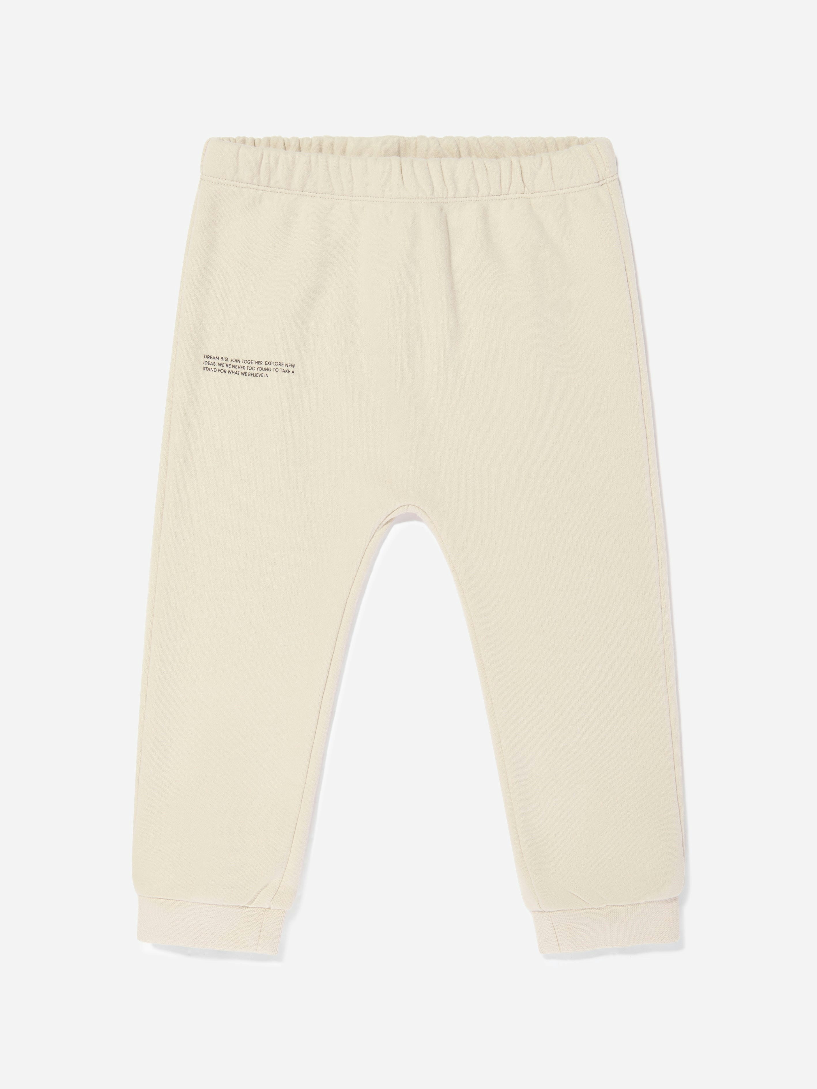 Pangaia Unisex Infant Beige Baby 365 Track Pants In - 6 - 9 Mths