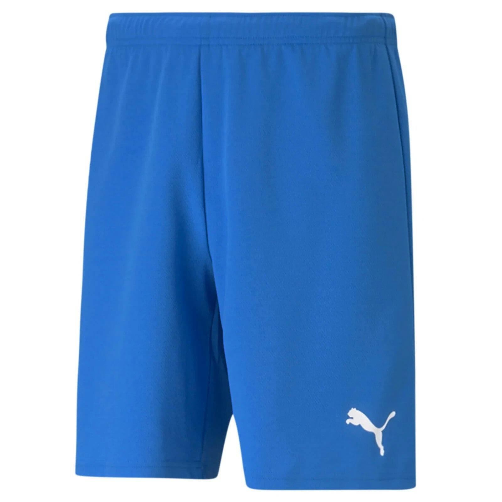 Puma Men's Blue Teamrise Shorts Football Drycell 704942 - 2XL