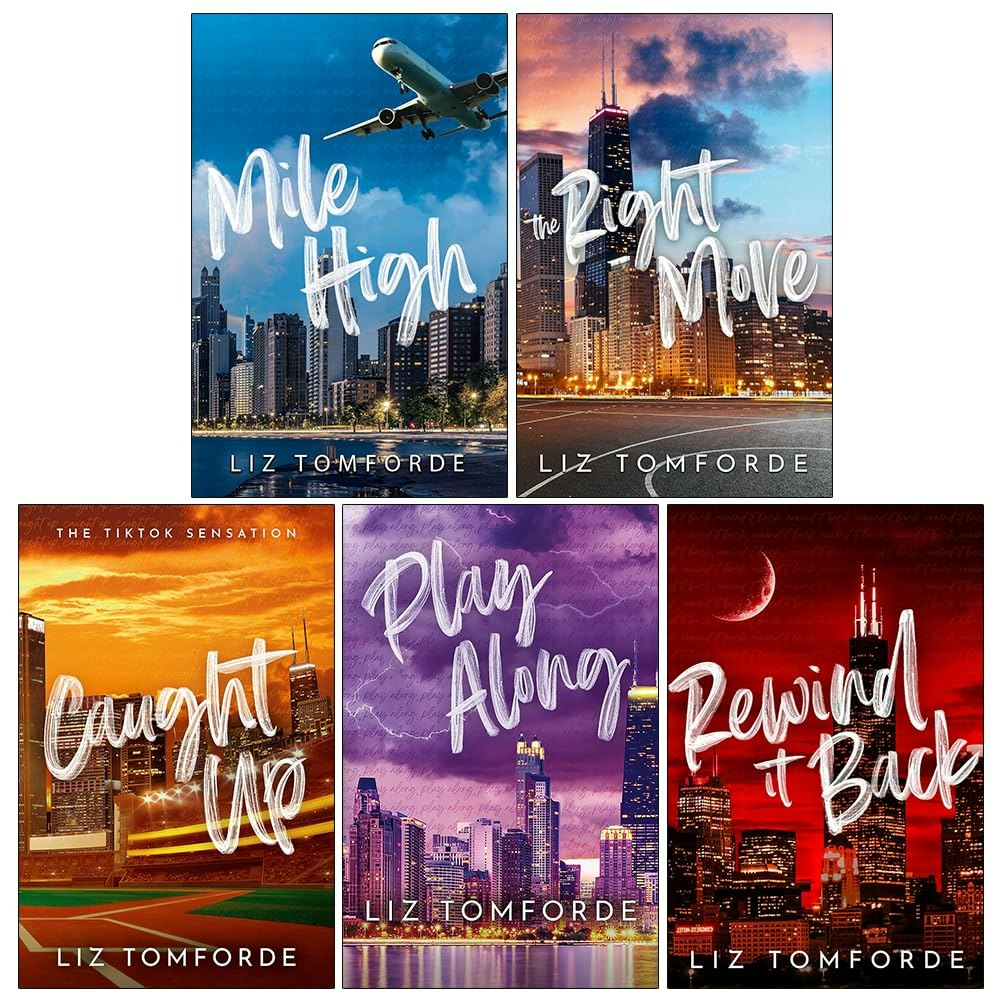 Hachette Windy City Series 5 Books Collection Set By Liz Tomforde (Mile High, The Right Move, Caught Up, Play Along & Rewind It Back)
